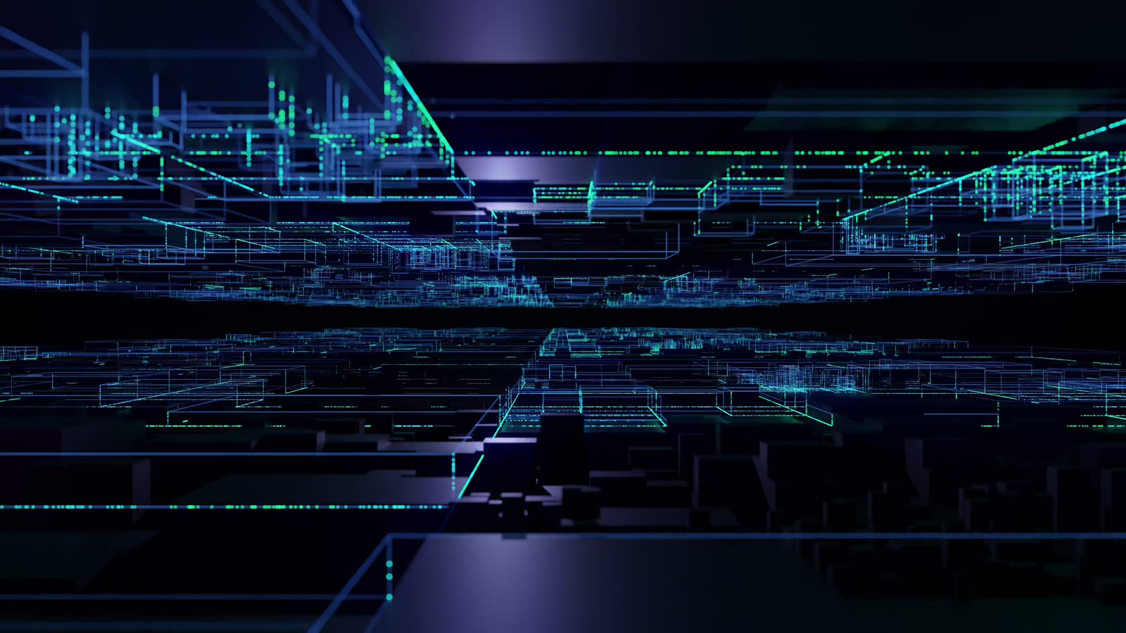 An immersive digital display environment